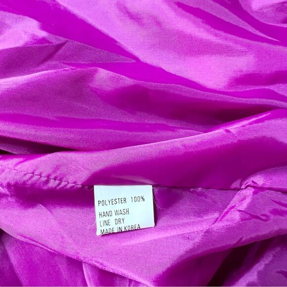 VTG Star Embroidered Zipper Front Sporty Jacket Large - Picture 8 of 10